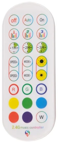 LED RGBW állólámpa MAGICAL LED/7W/230V + távirányító