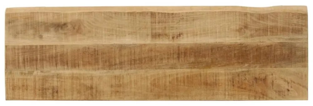 tömör mangófa pad természetes éllel 105 cm