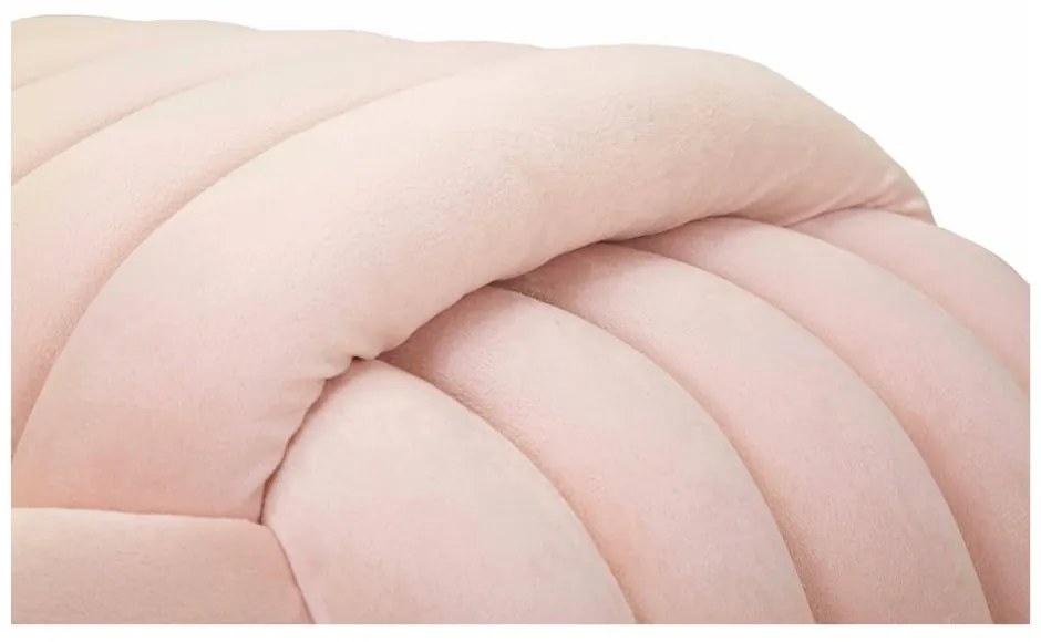 Világos rózsaszín bársony pad Softy – Mauro Ferretti