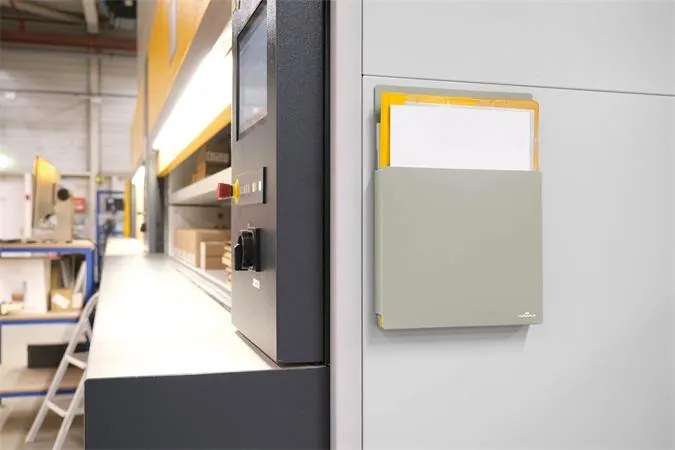 Dokumentumtartó, A4, mágneses, DURABLE Info Box, szürke (DB507310)