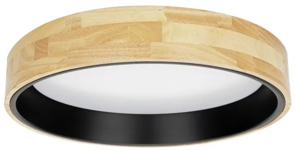 ITALUX PLF-4350-25W-WD-BK-4K - LED Mennyezeti lámpa CAMPELO LED/25W/230V 4000K