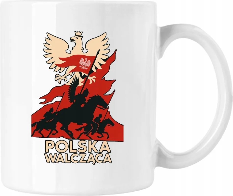 Bögre Lengyel Harcos 1944 Fehér 330ml