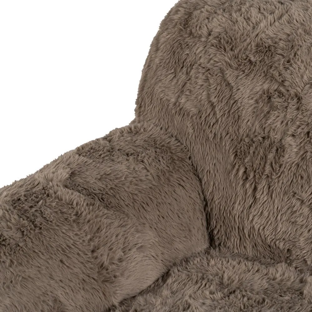 Barna fotel Teddy – Ixia