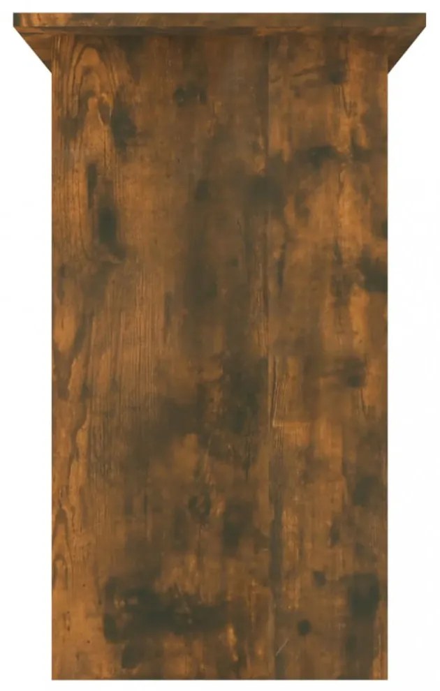 füstös tölgy színű szerelt fa íróasztal 80 x 45 x 74 cm