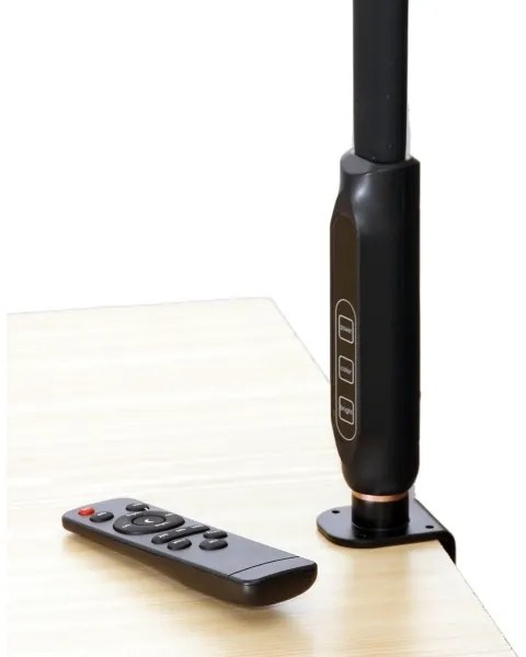 LED Dimmelhető lámpa 3in1 LED/12W/230V fekete CRI 90 + távirányítás