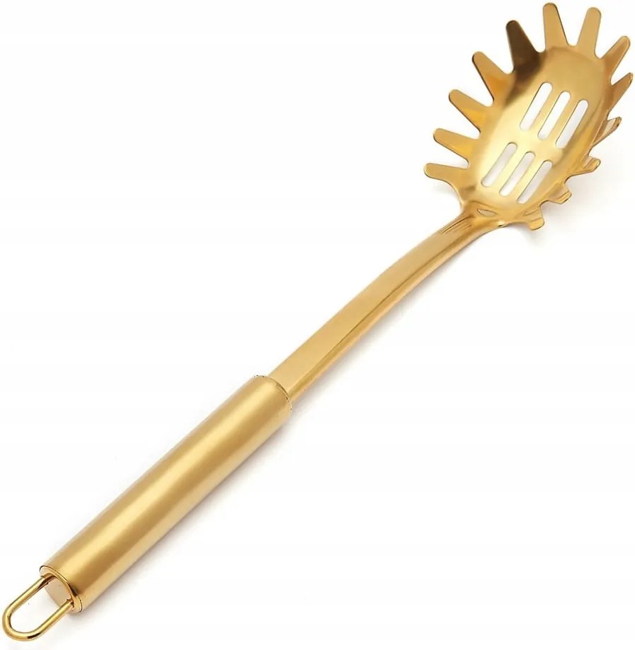 Amber arany spagetti tészta kanál