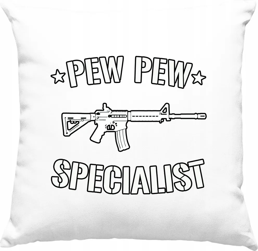 Pew Pew Specialist párna (2) Fehér