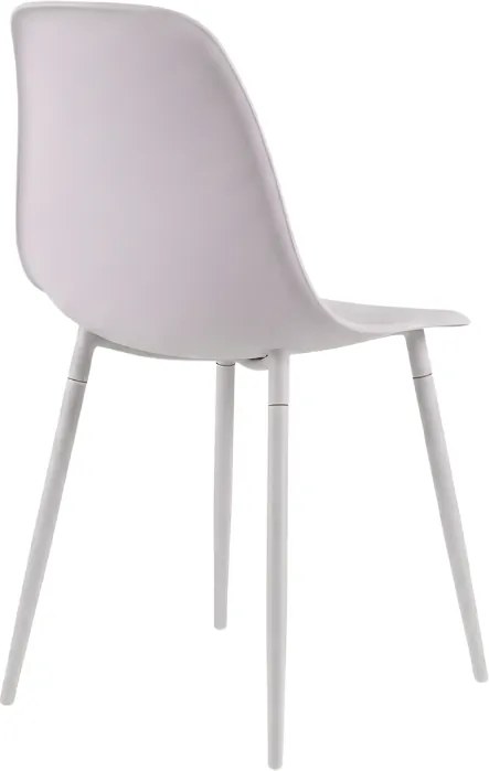 Étkezőszék OSAKA műanyag, rózsaszürke