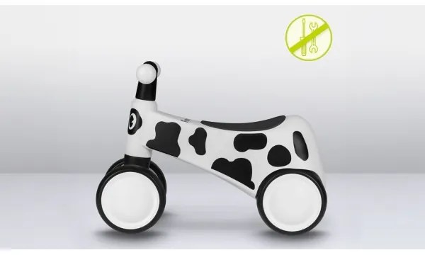 Lionelo - Tolós bicikli SAMMY fekete/fehér