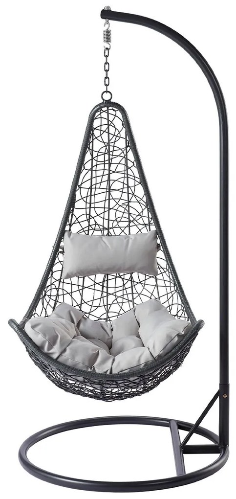 Függesztett fotel Roda (sötétszürke + szürke) . 1106340