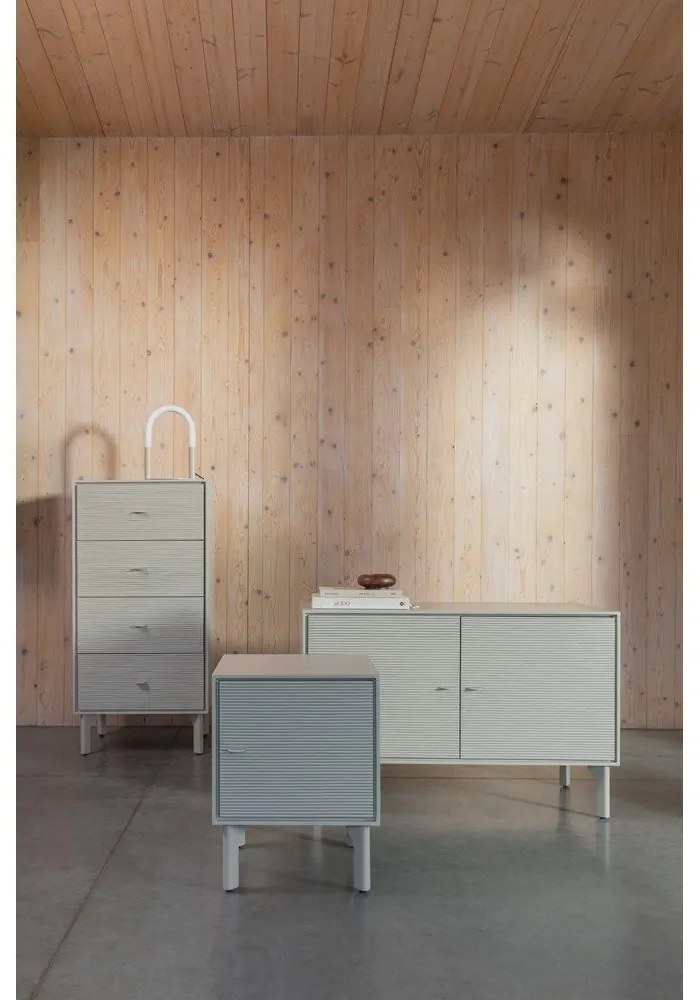 Világosszürke komód 108x70x45 cm Morning – Zuiver