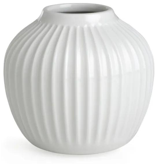 Hammershoi fehér agyagkerámia váza, magasság 12,5 cm - Kähler Design