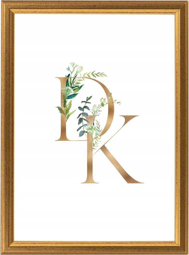 Arany keret 13x18 cm fából Fotókeret