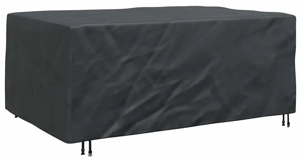 Kültéri bútorhuzat Fekete 210 x 130 x 70 cm 210D