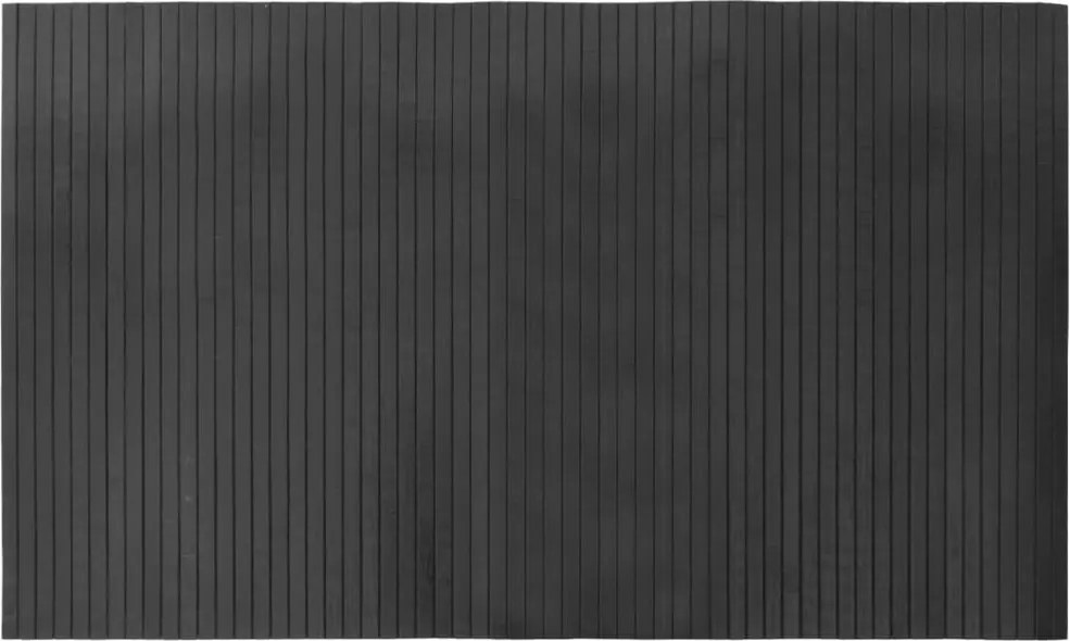 vidaXL négyszögletű szürke bambusz szőnyeg 60 x 100 cm