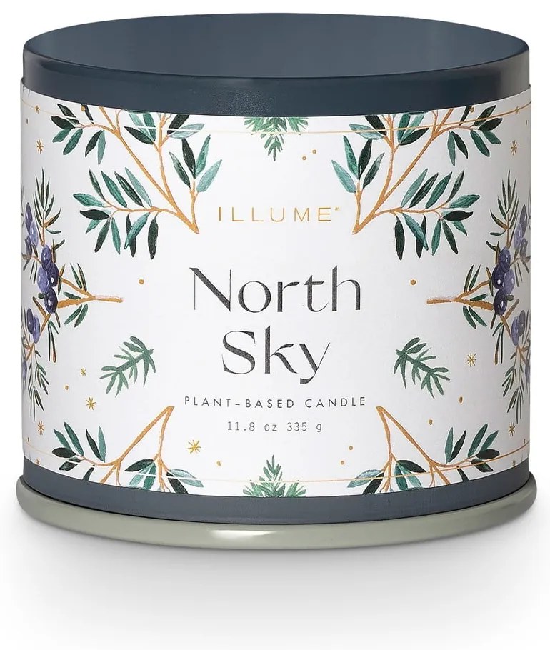 Illatos szójaviasz gyertya, égési idő 50 ó North Sky – ILLUME x Bloomingville