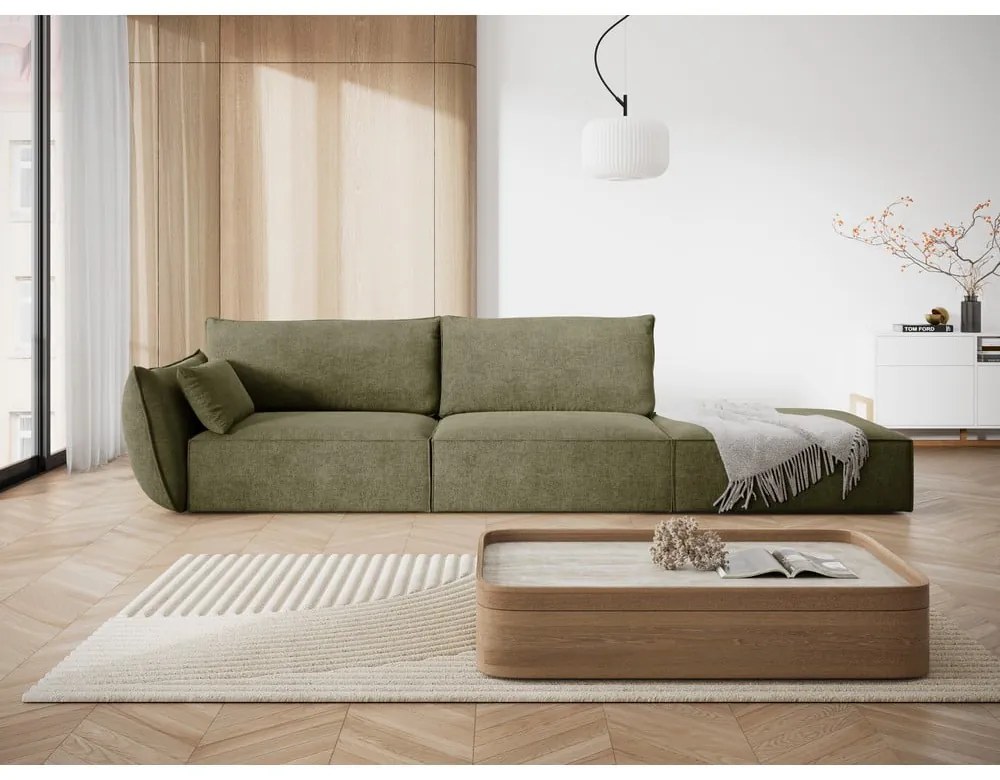 Zöld heverő (bal oldali) Vanda – Mazzini Sofas