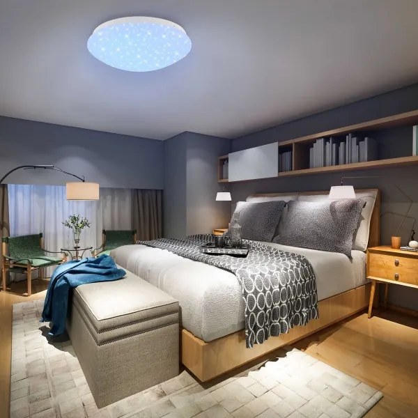 Brilo - RGBW Dimmelhető mennyezeti lámpa STARRY SKY LED/10W/230V + távirányító