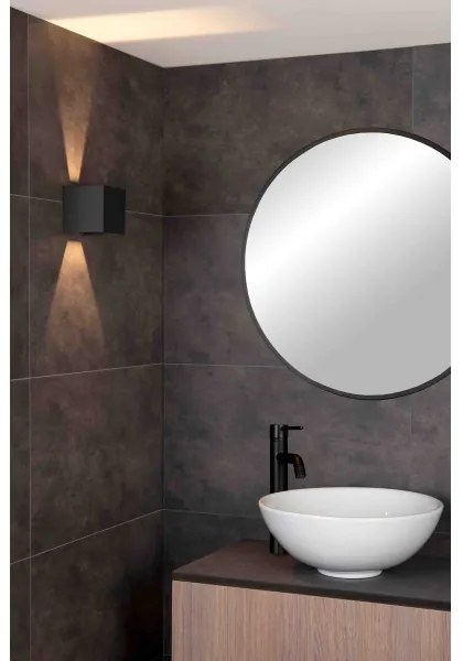 Lucide 69200/06/30 - LED Kültéri fali lámpa AXI 2xLED/7W/230V IP54 fekete