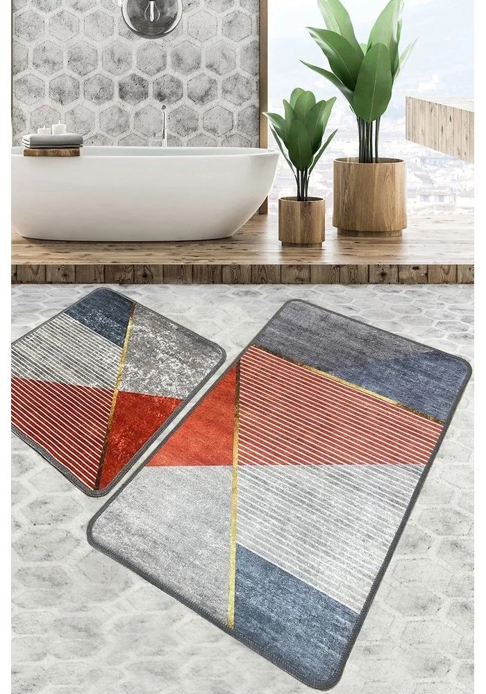 Fürdőszobai kilépő szett 2 db-os 60x100 cm Sante – Foutastic