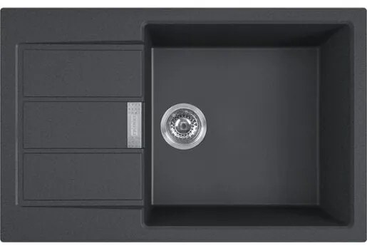 Mosogató Franke Sirius 2 S2D 611-78 fekete 143.0617.613