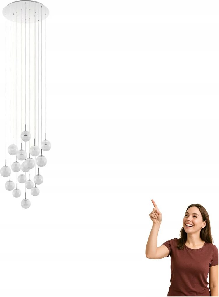 Led függőlámpa 17x5W Montefio 2 39547 Eglo