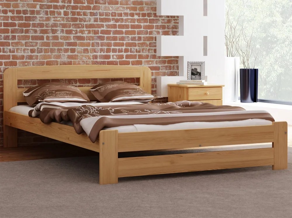 Lidia ágykeret égerfa 180x200 + ajándék ágyrács