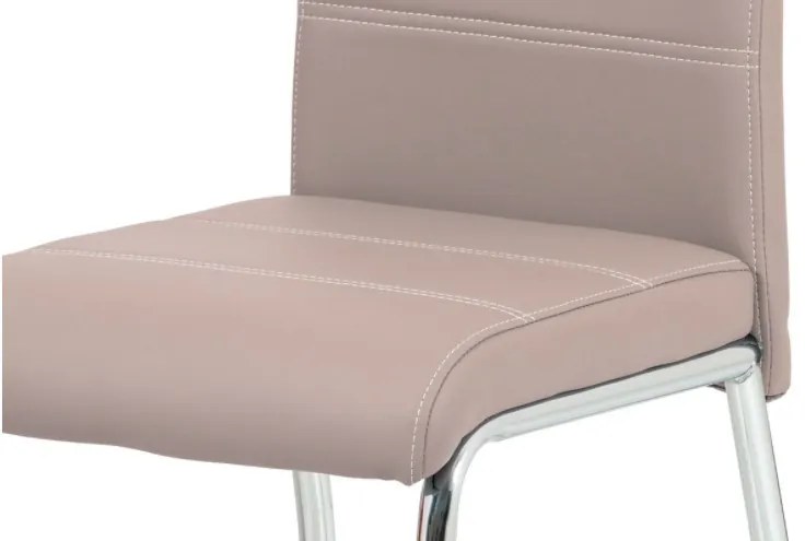 Scaun modern de sufragerie în culoarea trufei deschise Hc-484