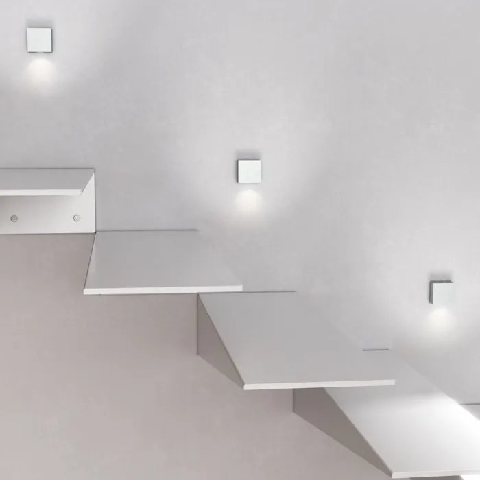 RENDL TICO I nástěnná hliník 230V LED 3W 3000K