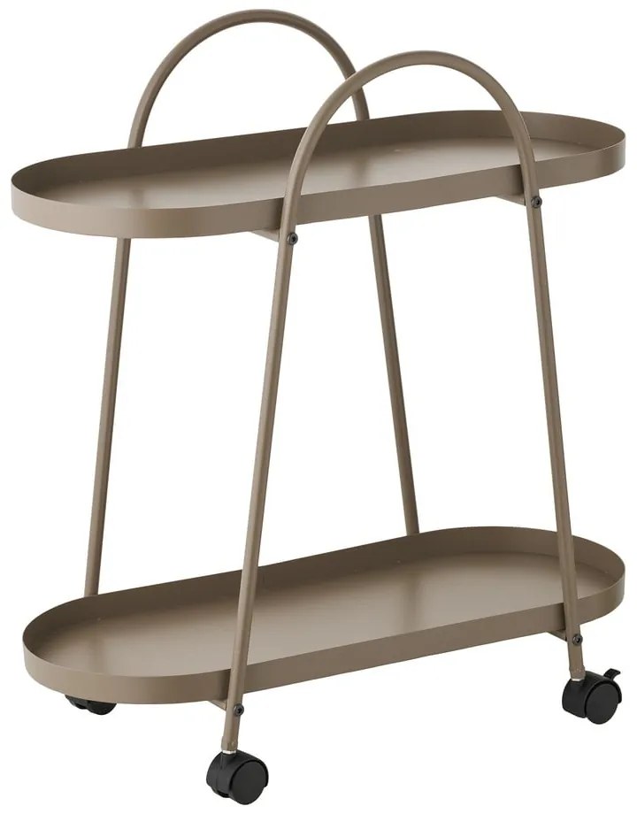 Fém gurulós zsúrkocsi 27,5x60 cm Empoli – House Nordic