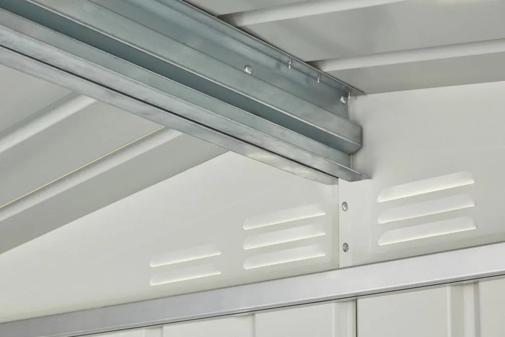 fém kerti ház GLOBEL 108 ANTRACIT + napfénytetővel LG2070