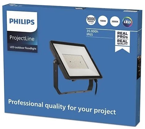 Philips - LED Kültéri reflektor PROJECTLINE LED/100W/230V IP65 3000K