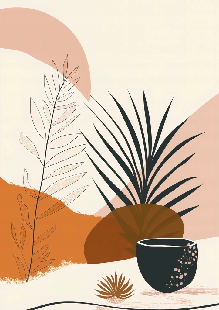 Poszter 29,7x42cm Harmonia Zen