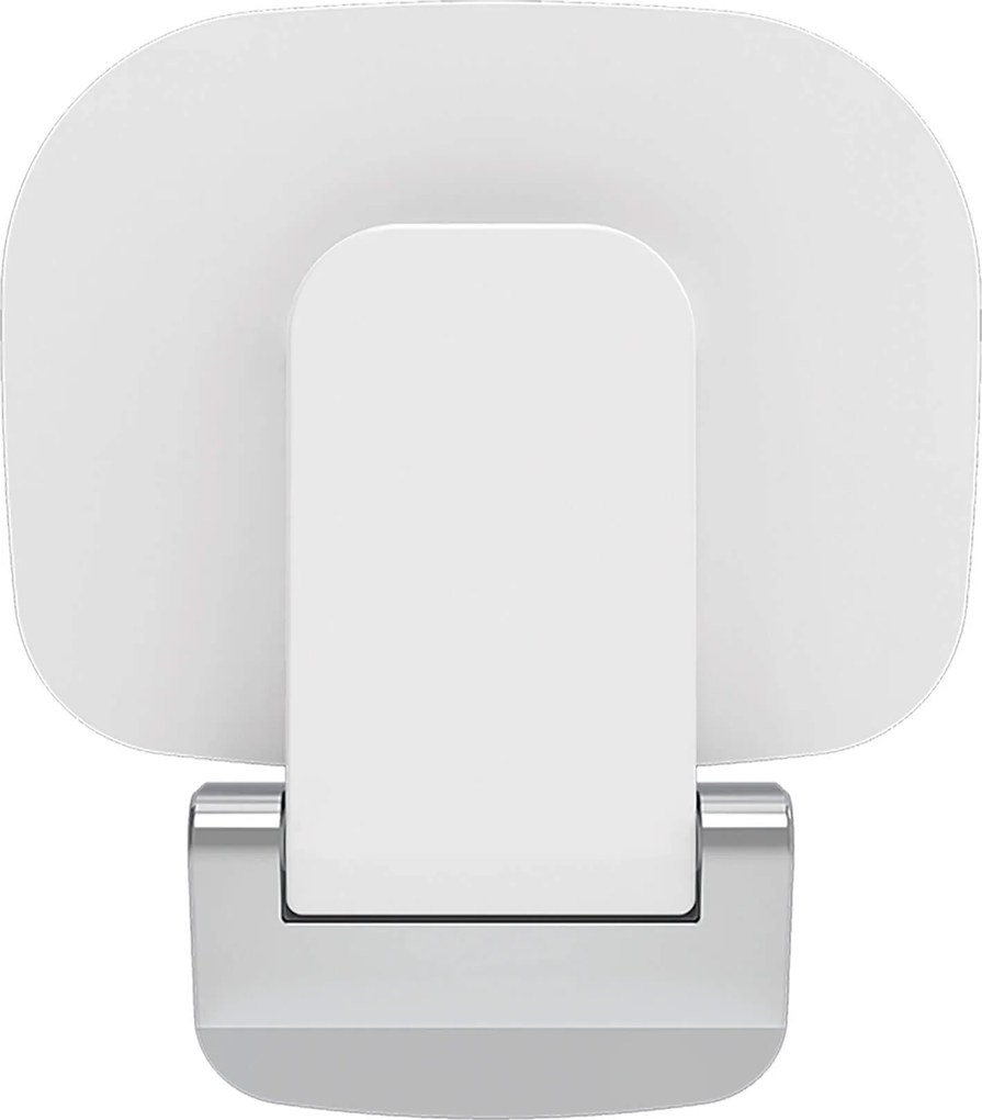 Deante Vital, falra szerelhető összecsukható zuhanyszék, fehér-króm, DEA-NIV_A51B