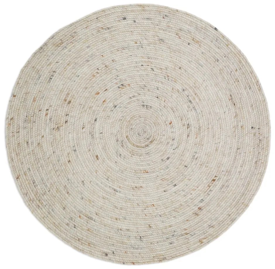 Krémszínű gyerek szőnyeg ø 140 cm Neethu Avoine – Nattiot