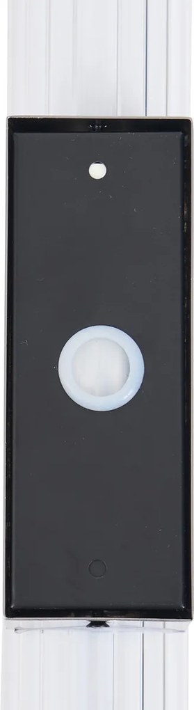 Retro fali lámpa gunmetal 60,4 cm LED-del IP44 - Coco