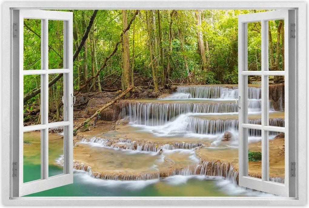 Poszterek 120x80 Tájkép Vízesés