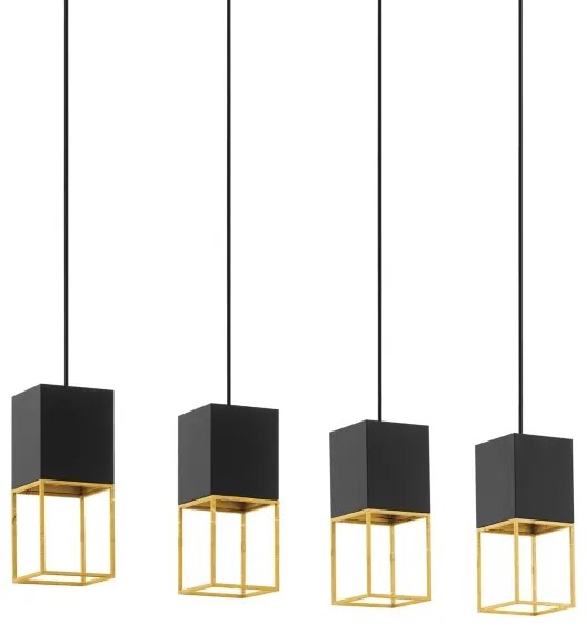 Eglo 97734 - LED Csillár zsinóron MONTEBALDO 4xGU10/5W/230V