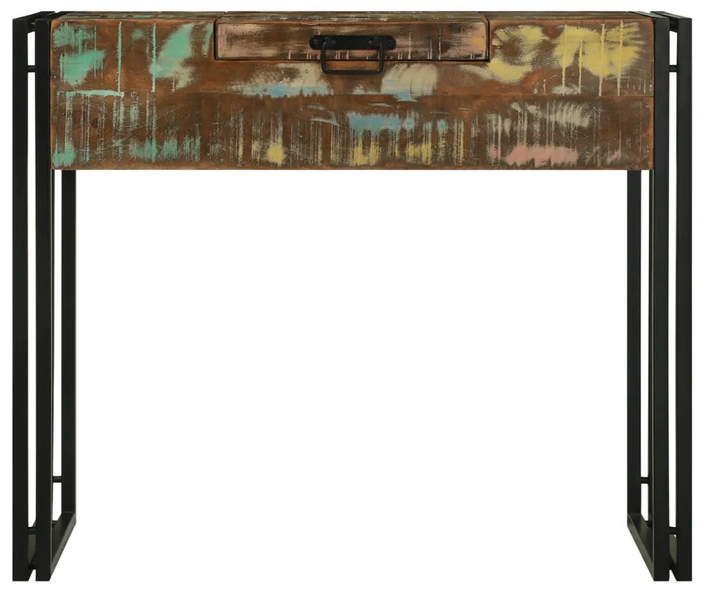 Öltözködő Tábla 90x50x75 cm Szilárd Fa Újrahasznosított