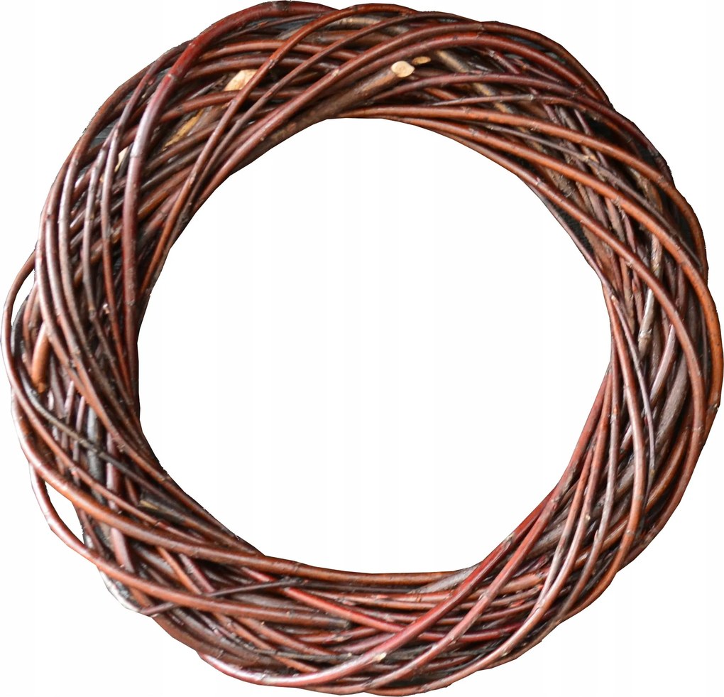 Fonott Koszorú Kör Alapozó Karácsonyi Dekoráció 30 cm