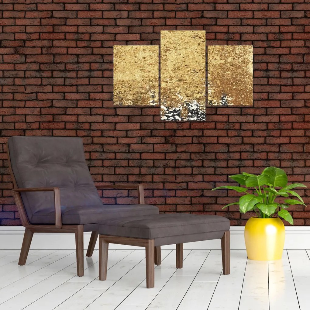 Kép - Arany szerkezet N⁰3 (90x60 cm)