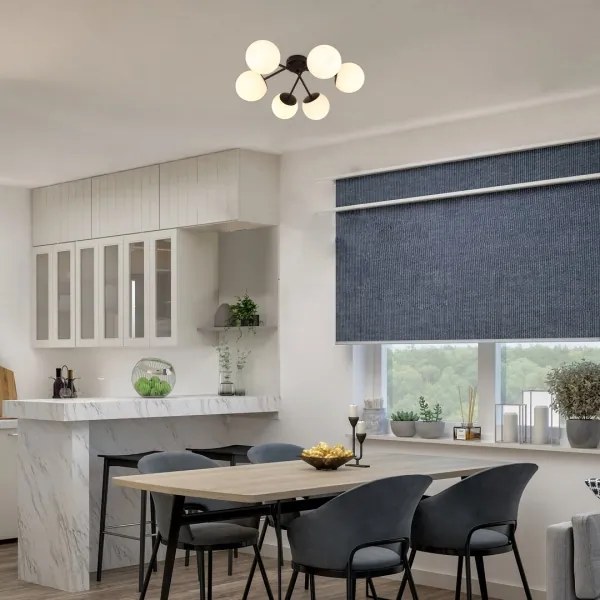 Rabalux 71294 - Felületre szerelhető csillár MEDUZA 6xE14/20W/230V