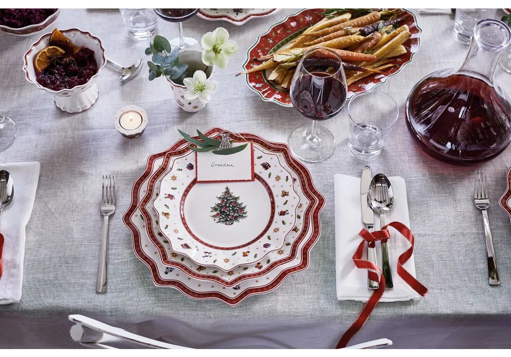 Karácsonyi salátás tányér, Toy's Delight kollekció - Villeroy & Boch