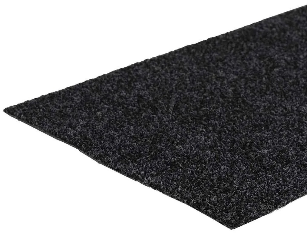 30 db szürke lépcsőszőnyeg öntapadós téglalap alakú 60x25 cm