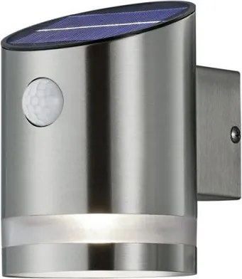TRIO R22231107 SALTA Fali Lámpa Mozgásérzékelővel Ezüst LED IP44