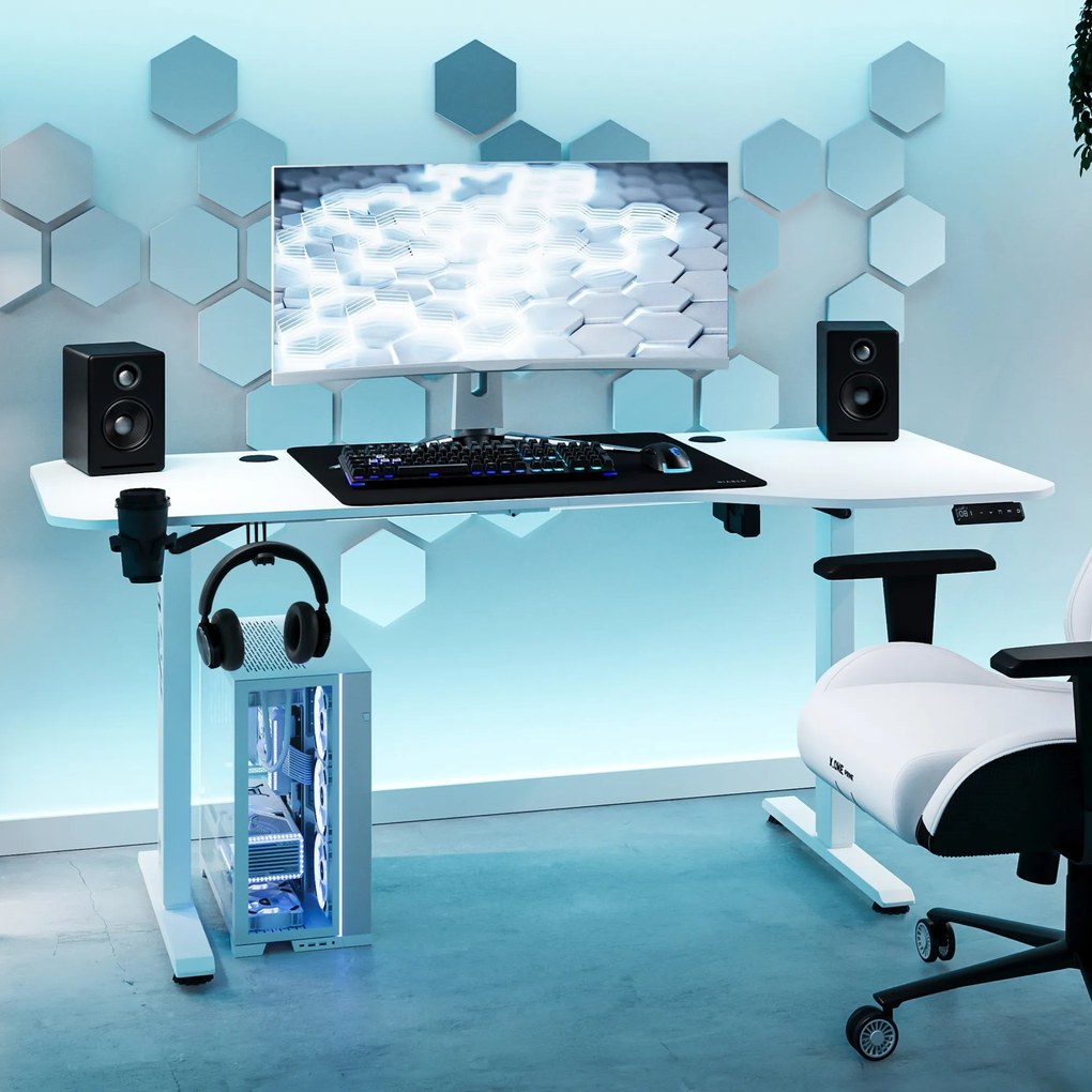 Diablo X-Tensio Állítható Magasságú Íróasztal 1600 Fehér