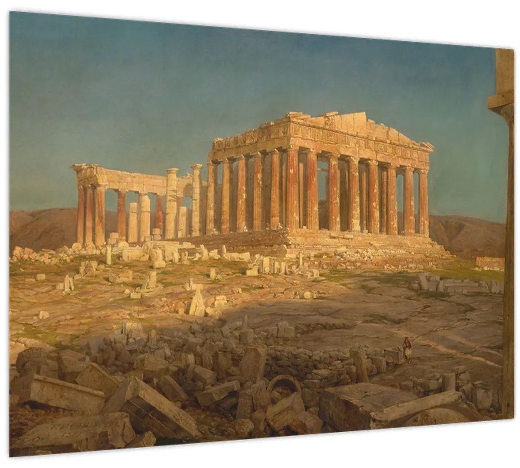 Kép - Frederic Edwin Church, The Parthenon, reprodukciók (70x50 cm)