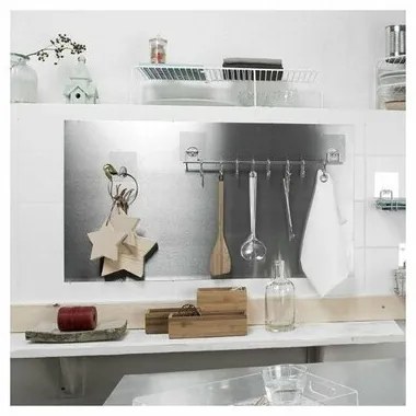 Compactor mágneses rozsdamentes acél deszka konyhába, 50 x 90 cm, L