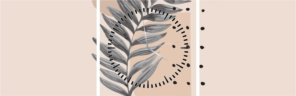 Kép - N⁰2 illusztrált lap (órával) (90x30 cm)