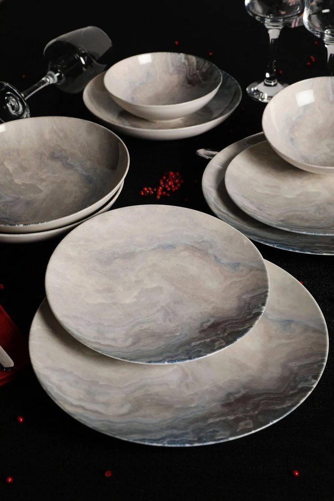 24 részes porcelán étkészlet
